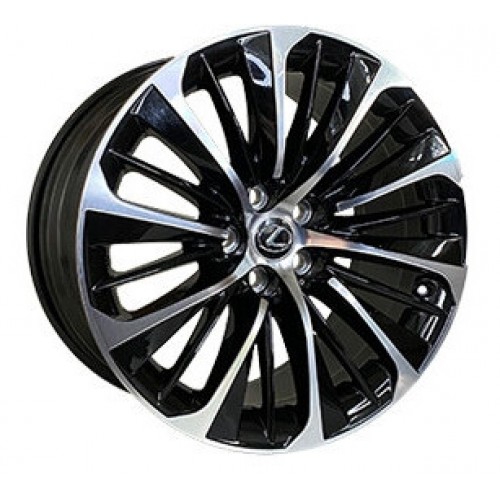 Диски Replica LX703 BKF R20 W8.5 PCD5x120 ET24 DIA60.1